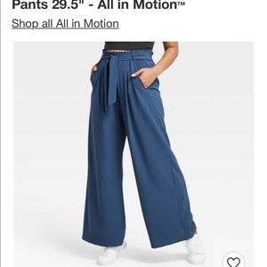 Target All in Motion wide leg pant szLg black